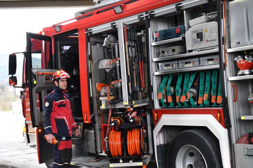 Samsun İtfaiyesi yeni ekipmanlarla daha da güçlendi 